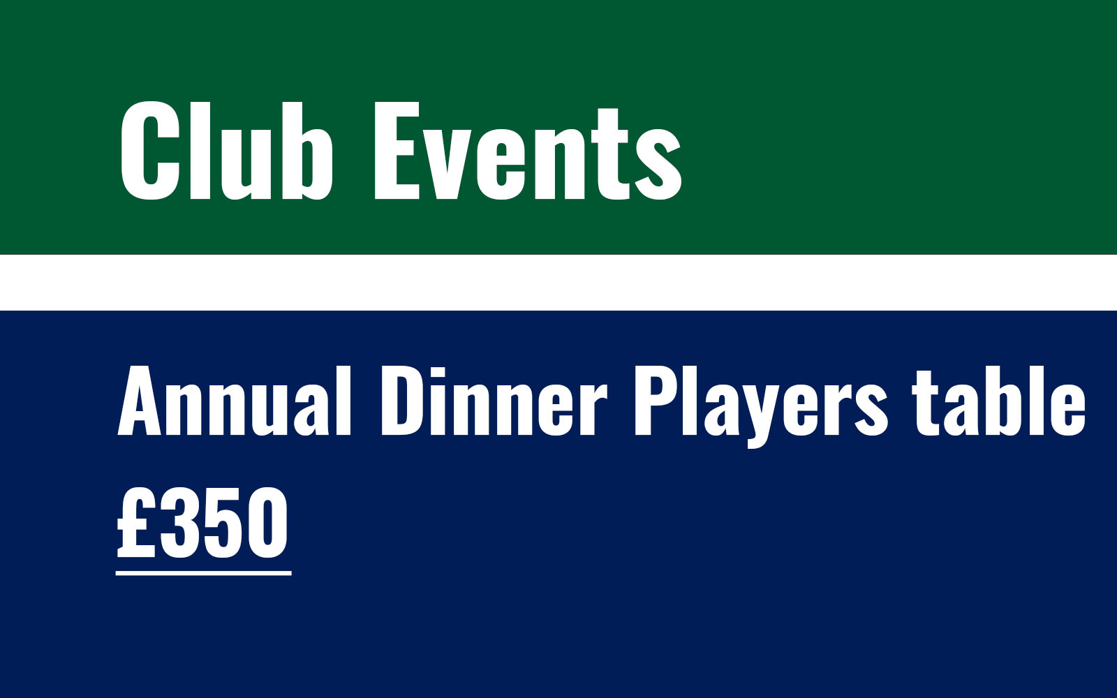 Annual Club Dinner Players Table GHK Rugby