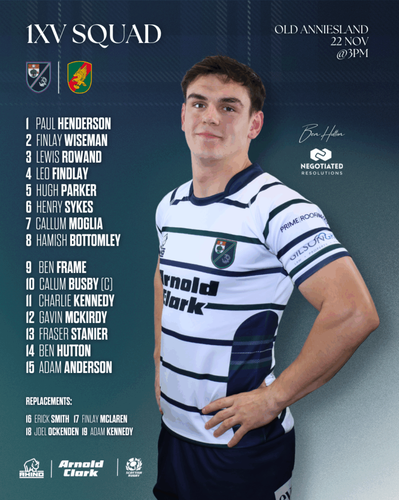 Double Header at OA: Team Announcements - GHK Rugby